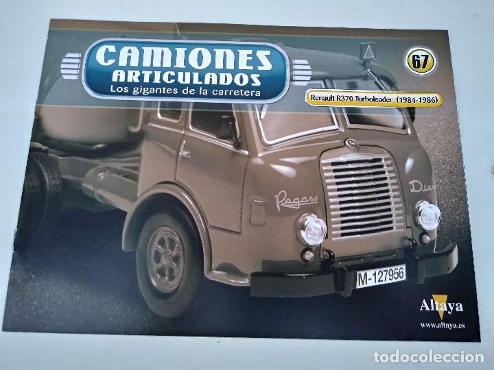 Voitures et Motocyclettes: Fasc&iacute;culo 67 Camiones Articulados Renault R370 Turboleader (1984-1986) Altaya Nuevo