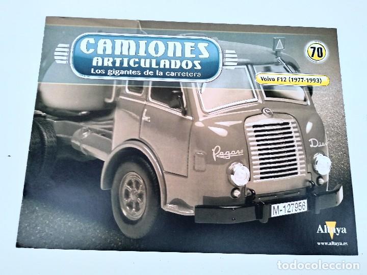 Autos und Motorr&auml;der: Fasc&iacute;culo 70 Camiones Articulados Volvo F12 (1977-1993) Altaya Nuevo