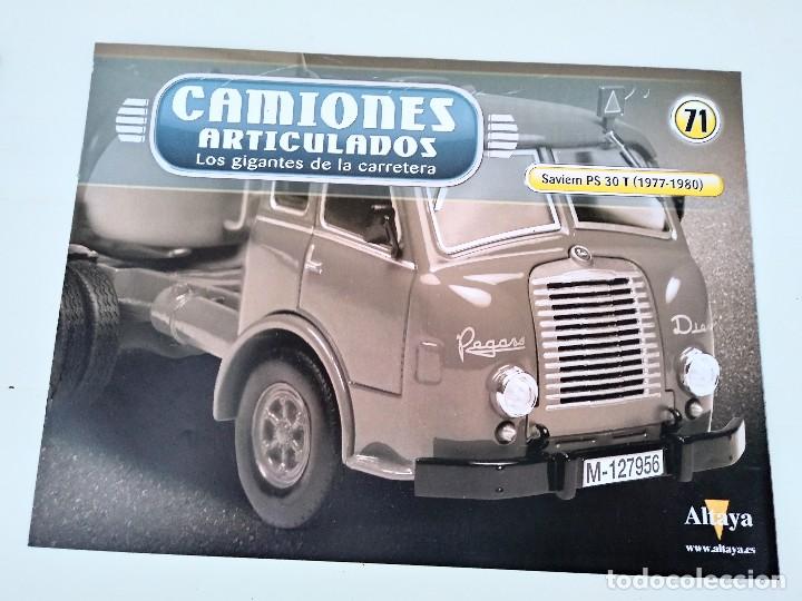 Automobili e Motociclette: Fasc&iacute;culo 71 Camiones Articulados Saviem PS 30 T (1977-1980) Altaya Nuevo