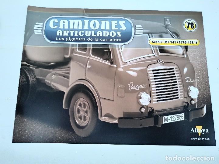 Autos und Motorr&auml;der: Fasc&iacute;culo 78 Camiones Articulados Scania LBT 141 (1976-1981) Altaya Nuevo