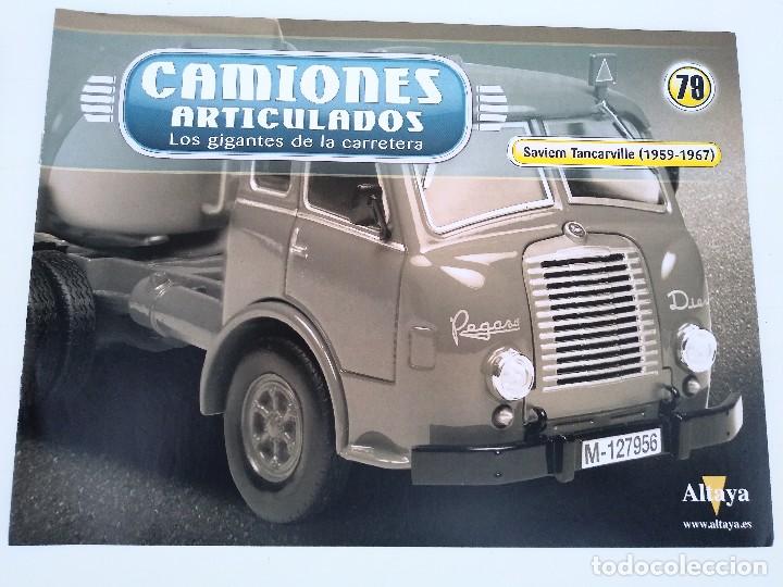 Autos und Motorr&auml;der: Fasc&iacute;culo 79 Camiones Articulados Saviem Tancarville (1959-1967) Altaya Nuevo