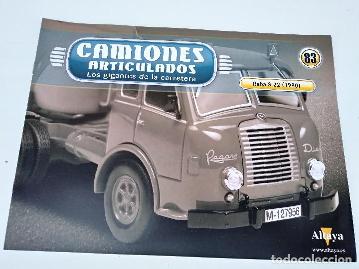 Voitures et Motocyclettes: Fasc&iacute;culo 83 Camiones Articulados Raba S22 (1980) Altaya Nuevo