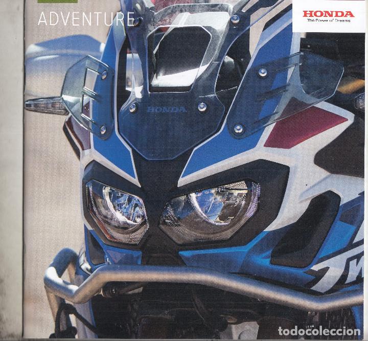 Coches y motocicletas: CATALOGO PUBLICITARIO HONDA ADVENTURE A&Ntilde;O 2018. IDIOMA ESPA&Ntilde;OL Y 27 PAGINAS.