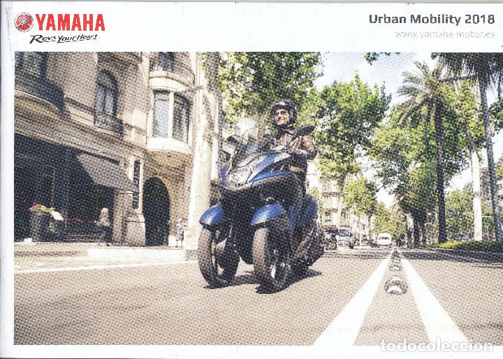 Coches y motocicletas: CATALOGO PUBLICITARIO YAMAHA URBAN MOBILITY 2018. IDIOMA ESPA&Ntilde;OL Y 22 PAGINAS.