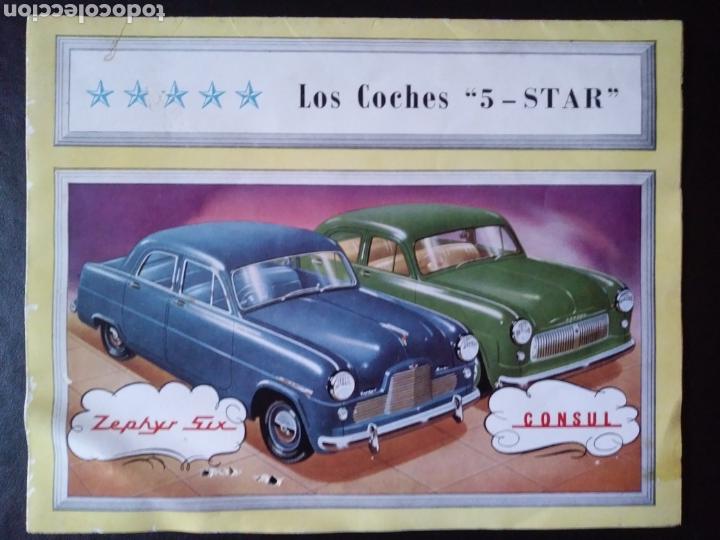 Autos und Motorr&auml;der: Cat&aacute;logo Ford Consul y Zephyr Six