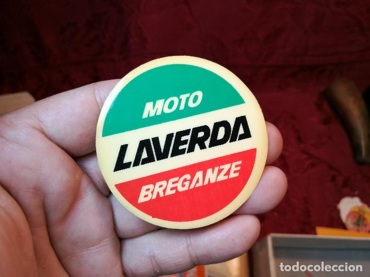 Carros e motociclos: ANTIGUA PEGATINA ADHESIVO stiker MOTOCICLETAS MOTO LAVERDA - ORIGINAL A&Ntilde;OS 70 - p.p.80&acute;s