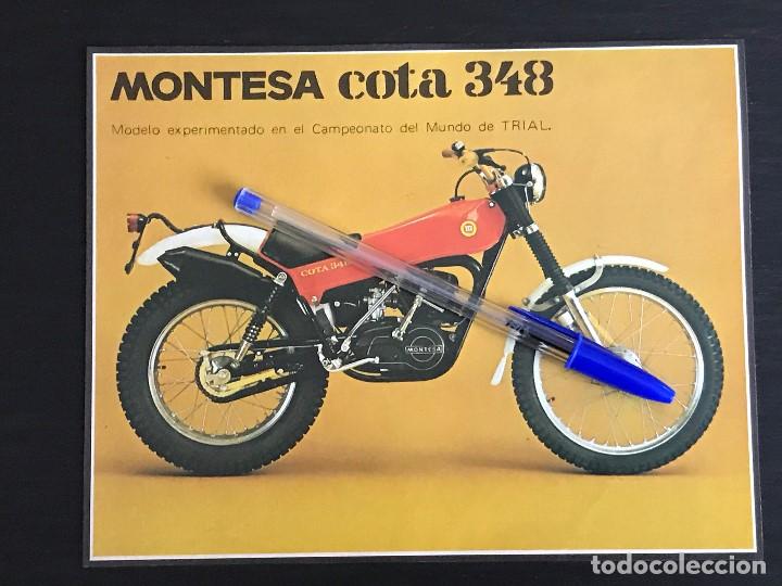 Coches y Motocicletas: MONTESA COTA 348 TRIAL - RECORTE PRENSA REVISTA ANUNCIO PUBLICIDAD