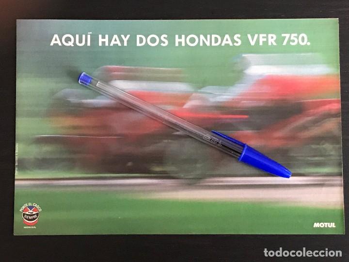 Coches y motocicletas: HONDA VFR 750 F R RC30 RC 30 - RECORTE PRENSA REVISTA ANUNCIO PUBLICIDAD
