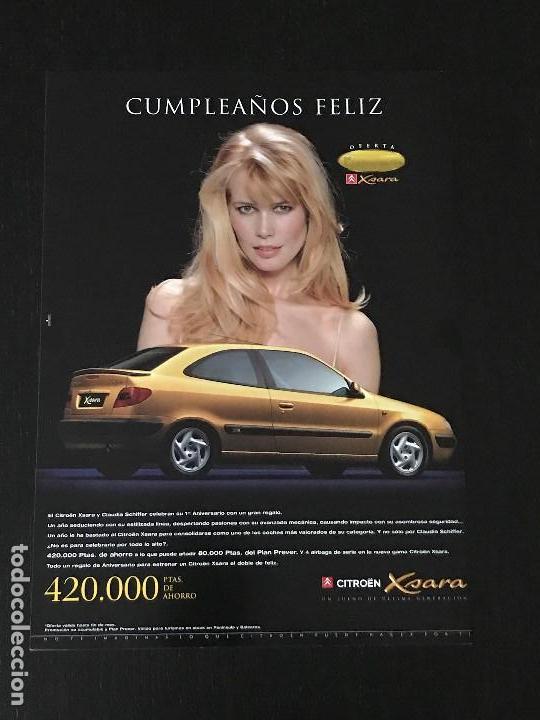 Coches y Motocicletas: CITROEN XSARA - ANUNCIO RECORTE PUBLICIDAD DE REVISTA - NO CATALOGO MANUAL FOLLETO FOTO POSTER