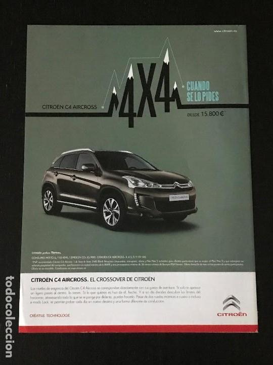 Coches y Motocicletas: CITROEN C4 AIRCROSS - ANUNCIO RECORTE PUBLICIDAD DE REVISTA - NO CATALOGO MANUAL FOLLETO FOTO POSTER
