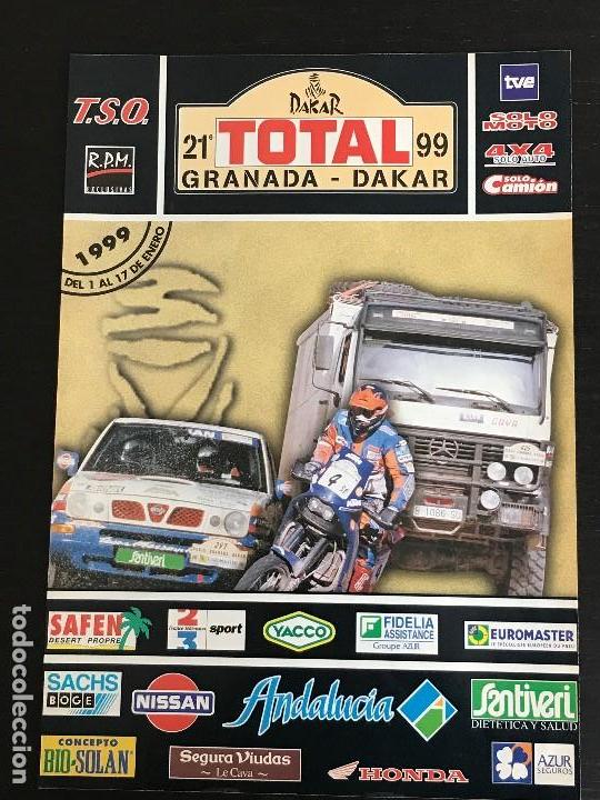 Autos und Motorr&auml;der: GRANADA DAKAR RAID RALLY RALLYE - ANUNCIO RECORTE PUBLICIDAD DE REVISTA - NO FOTO POSTER FOLLETO
