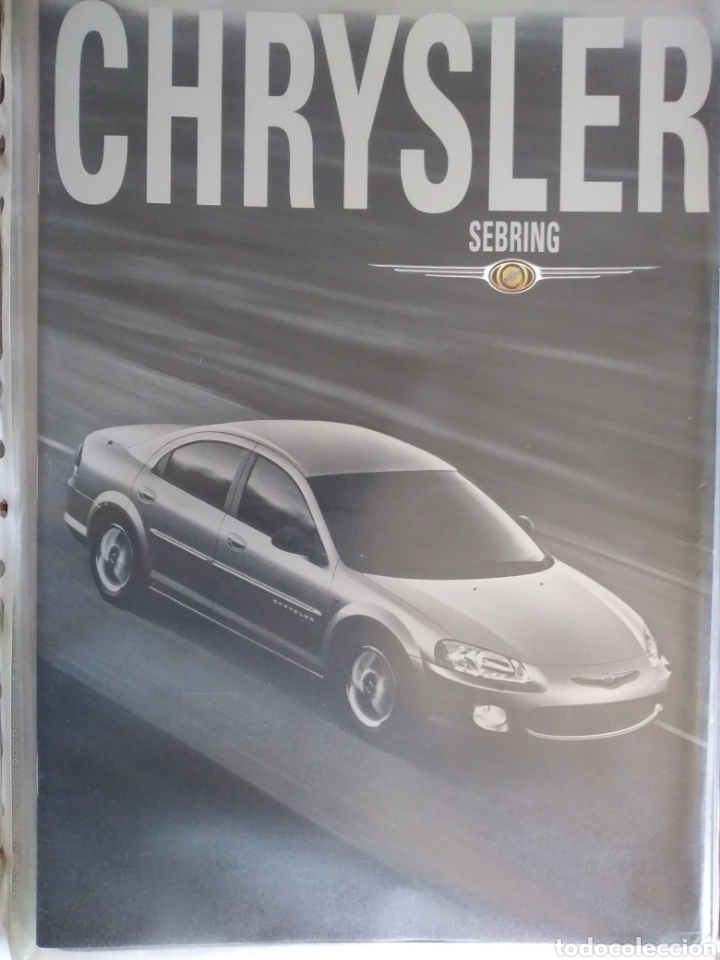 Coches y Motocicletas: Cat&aacute;logo Chrysler Sebring
