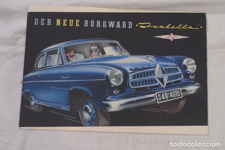Coches y Motocicletas: Cat&aacute;logo de autom&oacute;viles Borgward Isabella. En Castellano.