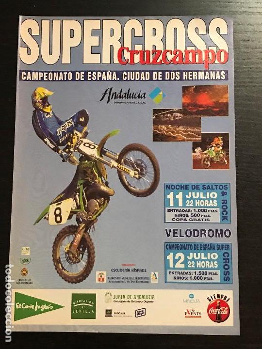 Coches y Motocicletas: SUPERCROSS CRUZCAMPO DOS HERMANAS MOTO CROSS - ANUNCIO RECORTE PUBLICIDAD DE REVISTA