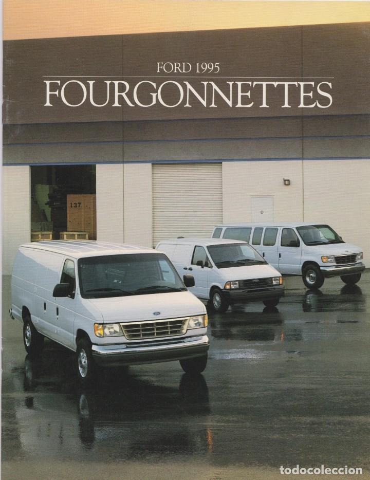 Carros e motociclos: CAT&Aacute;LOGO ORIGINAL FURGONETAS FORD 1995 FRANC&Eacute;S