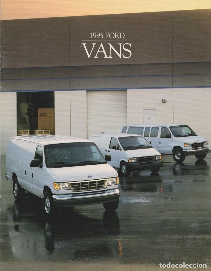 Carros e motociclos: CAT&Aacute;LOGO ORIGINAL FURGONETAS FORD 1995 INGL&Eacute;S