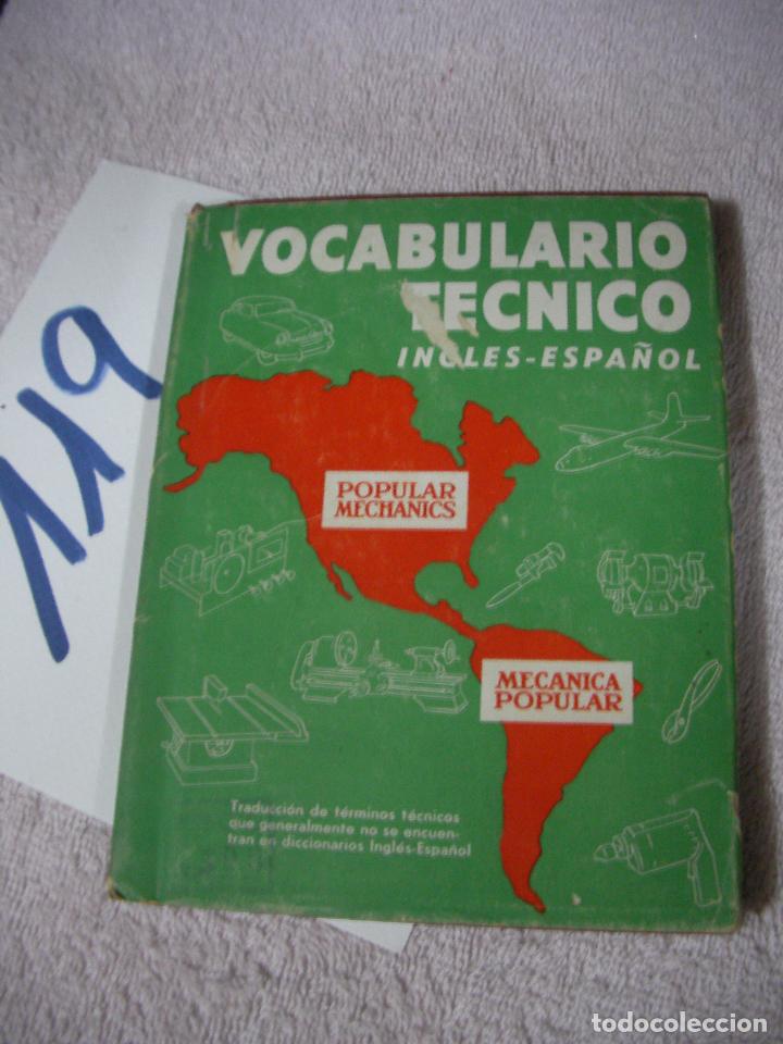 Antiguo Libro Mecanica Popular Vocabulario Te Comprar Catalogos Publicidad Y Libros De Mecanica En Todocoleccion