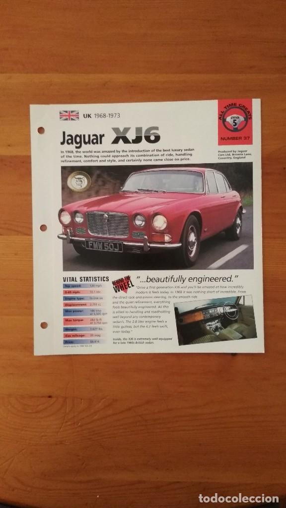 Coches y Motocicletas: LAMINA JAGUAR XJ6