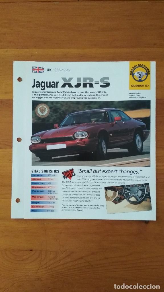 Coches y Motocicletas: LAMINA JAGUAR XJRS