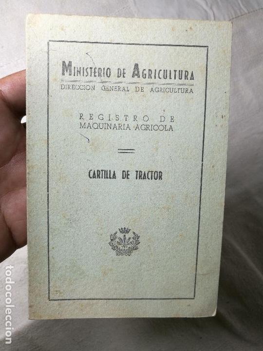 Cars and Motorcycles: CARTILLA TRACTOR MASSEY HARRIS ---LERIDA 1957