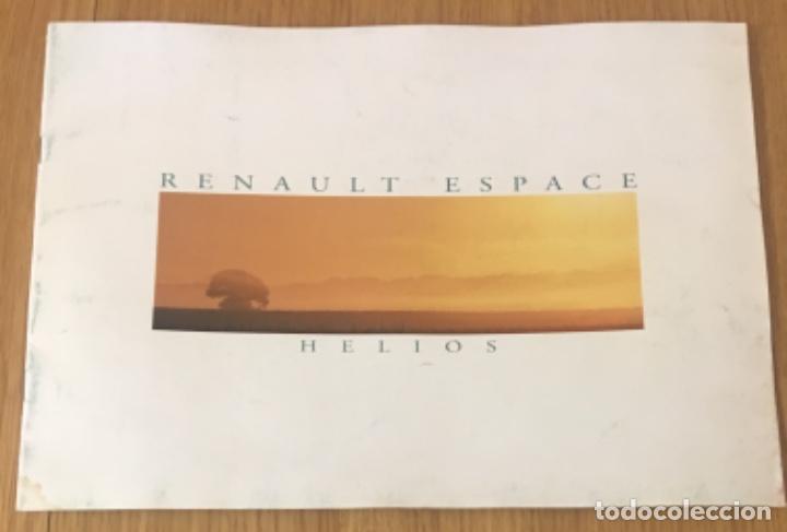 Carros e motociclos: Folleto cat&aacute;logo publicidad original renault space helios