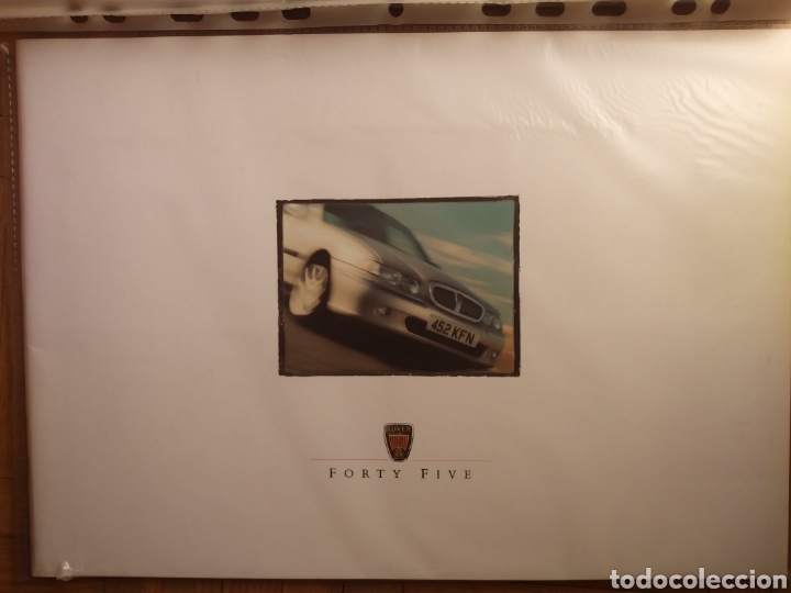 Coches y motocicletas: Cat&aacute;logo Rover 45 Forty Five