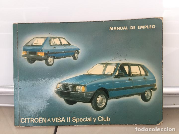 citroen visa manual de usuario original 1981 - Comprar Catálogos