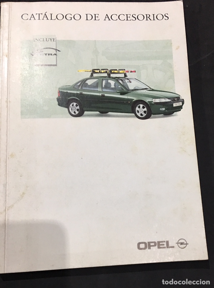 Automobili e Motociclette: Libro cat&aacute;logo de accesorios Opel 1995-1996 incluye Vectra
