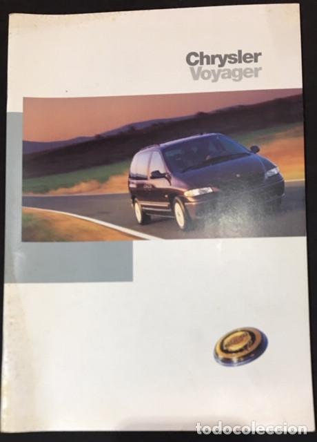 Coches y Motocicletas: catalogo folleto publicidad original chrysler voyager de 1997