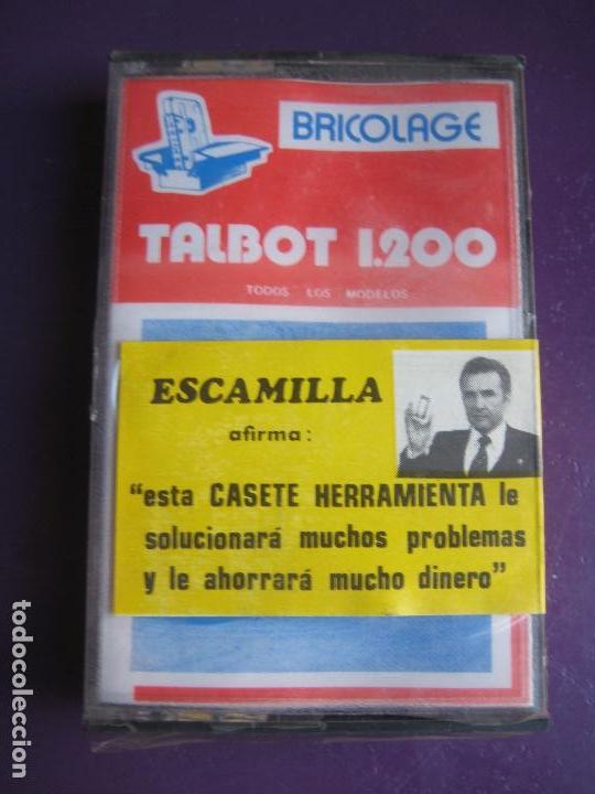 Coches y Motocicletas: TALBOT 1200 CASETE BRICOLAGE - PRECINTADA - SIMCA - ESCAMILLA - COCHES 70'S