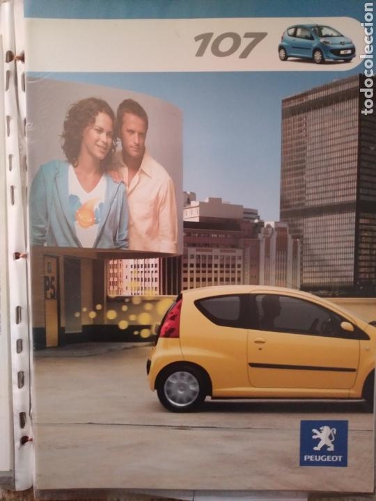 Coches y Motocicletas: Cat&aacute;logo Peugeot 107