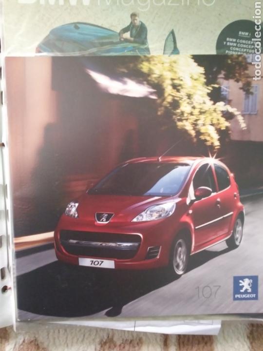 Coches y Motocicletas: Cat&aacute;logo Peugeot 107