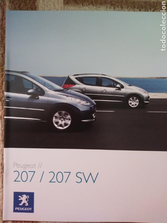 Coches y Motocicletas: Cat&aacute;logo Peugeot 207 y 207 SW