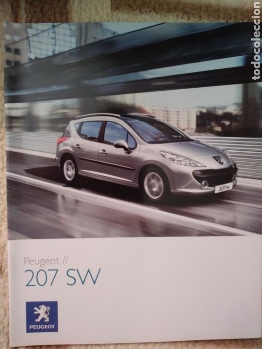 Coches y Motocicletas: Cat&aacute;logo Peugeot 207 SW