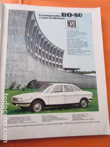 Automobili e Motociclette: PUBLICIDAD 1968 - COLECCION COCHES - NSU RO 80