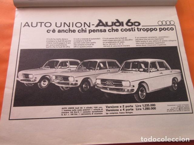 Autos und Motorr&auml;der: PUBLICIDAD 1968 - COLECCION COCHES - AUTO UNION AUDI 60