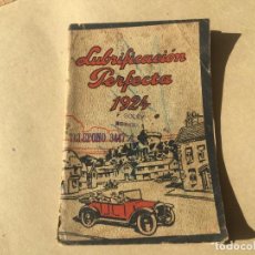 Coches y Motocicletas: GARGOYLE MOBILOIL LUBRIFICACION PERFECTA 1924