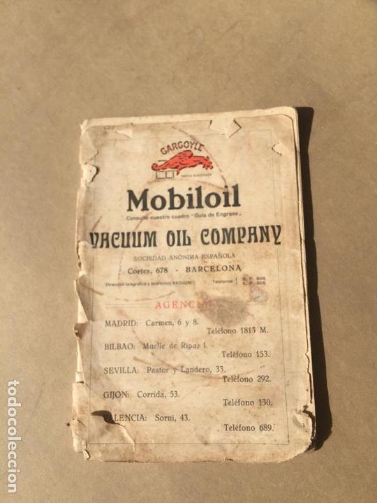 Coches y Motocicletas: GARGOYLE MOBILOIL GUIA DE ENGRASE A&Ntilde;OS 20