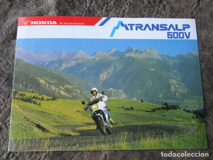 Carros e motociclos: catalogo de honda translap 600 v 4 paginas