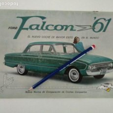 Coches y Motocicletas: CATALOGO FOLLETO FORD FALCON 1961, EN ESPAÑOL. Lote 141830834