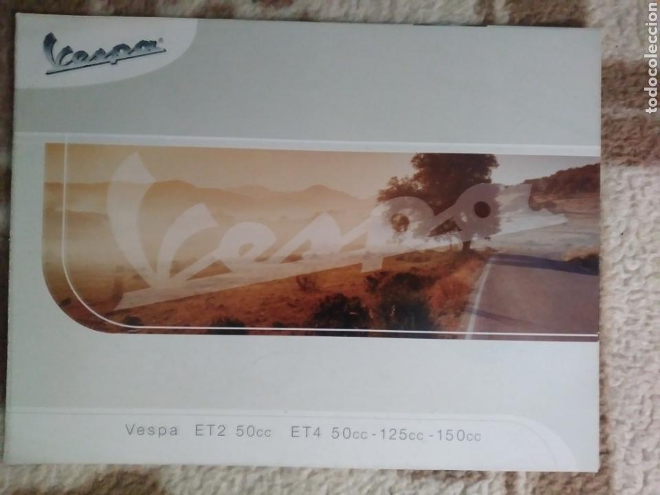 Coches y Motocicletas: Cat&aacute;logo gama Vespa