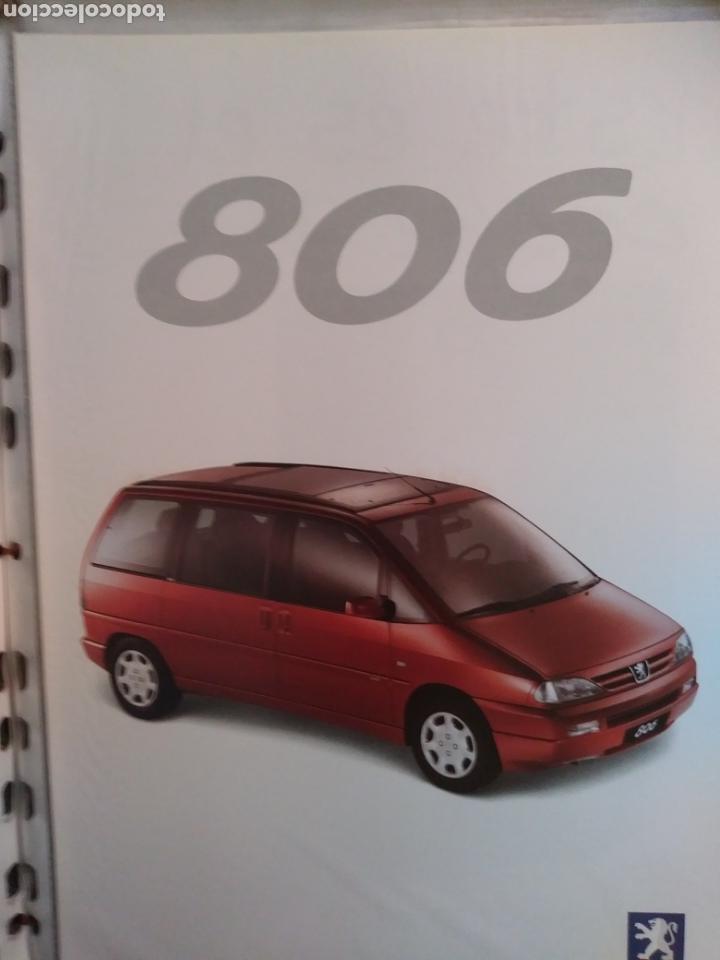 Coches y Motocicletas: Cat&aacute;logo Peugeot 806