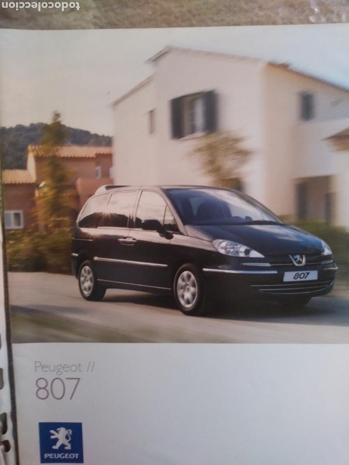 Coches y Motocicletas: Cat&aacute;logo Peugeot 807