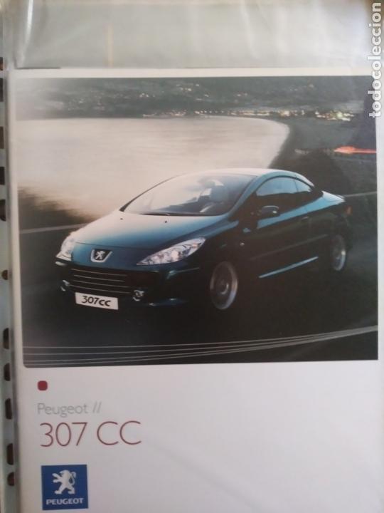 Coches y Motocicletas: Cat&aacute;logo Peugeot 307 CC