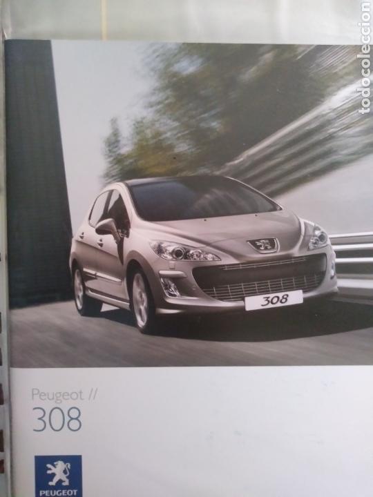 Coches y Motocicletas: Cat&aacute;logo Peugeot 308