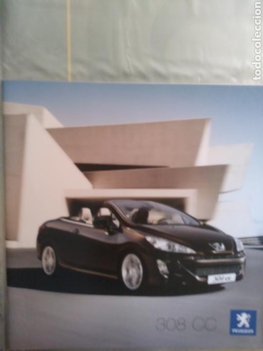 Coches y Motocicletas: Cat&aacute;logo Peugeot 308 CC