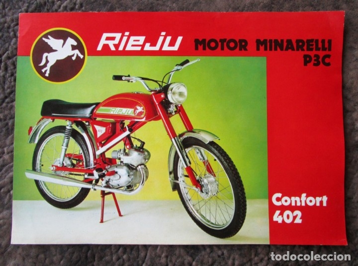 Carros e motociclos: catalogo original rieju motor minarelli p3c confort 402