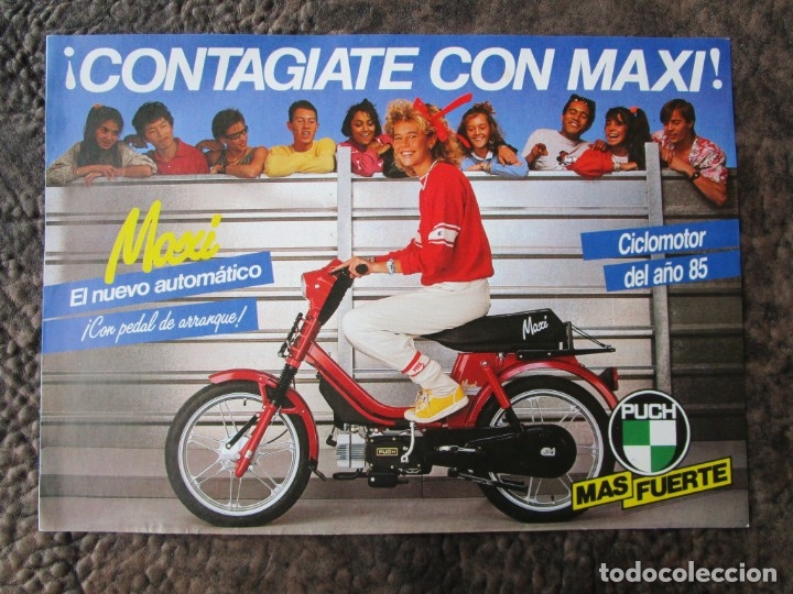 Voitures et Motocyclettes: catalogo publicidad de puch maxi y lido vario 1 hoja