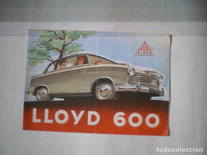 Automobili e Motociclette: CATALOGO LLOYD 600