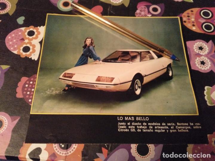 Coches y Motocicletas: ANTIGUO ANUNCIO PUBLICIDAD REVISTA COCHE TRABAJO ARTESANIA EL CAMARGUE SOBRE CITROEN GS